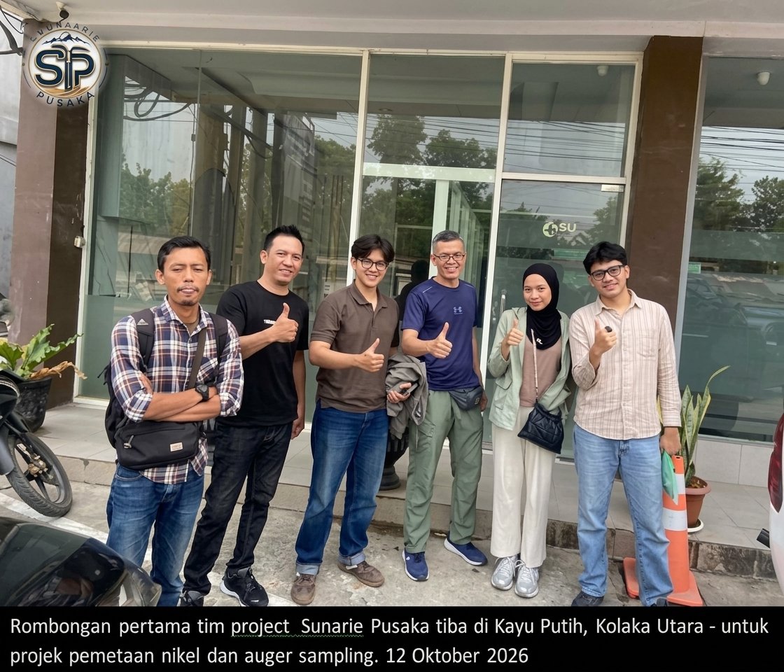 Projek pemetaan nikel dan auger sampling – Kolaka Utara